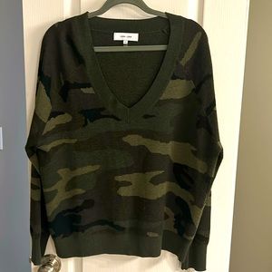 Beautiful camouflage print sweater from Evereve